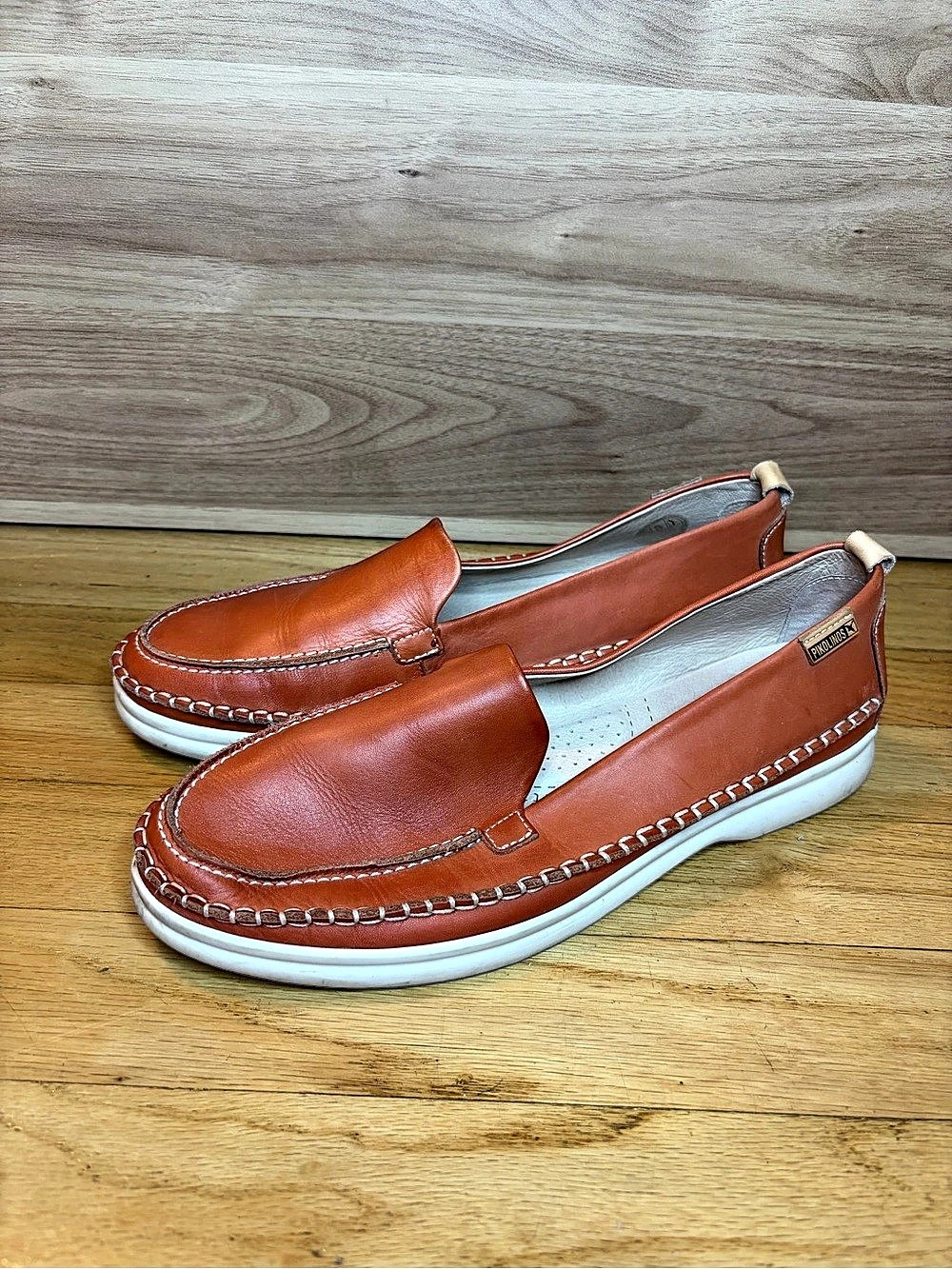 Pikolinos Gandia Moc Toe Loafers - Size 10